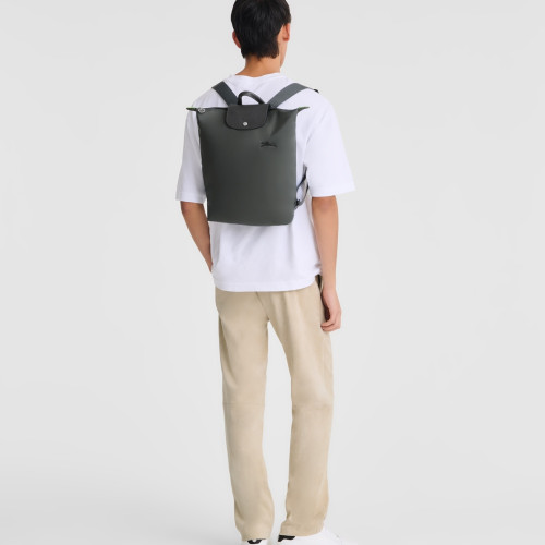 Рюкзак Longchamp Le Pliage Green M Backpack Graphite - Canvas