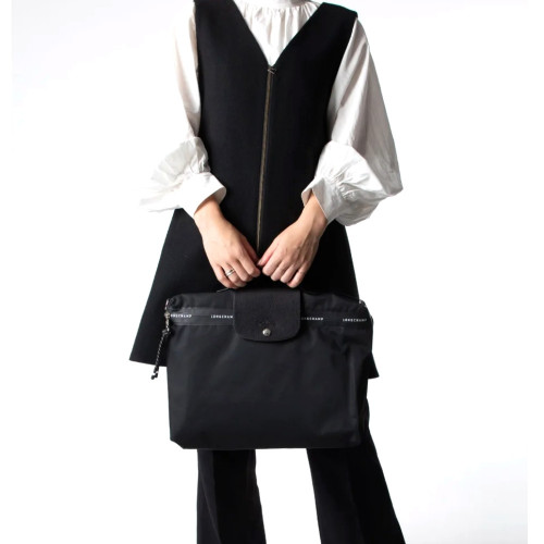 Сумка Longchamp Le Pliage Energy Briefcase Black - Canvas