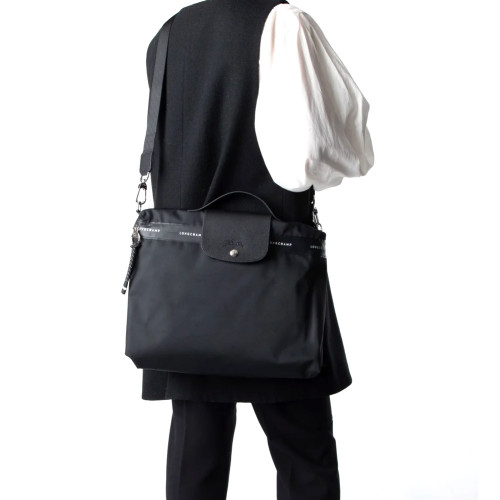 Сумка Longchamp Le Pliage Energy Briefcase Black - Canvas