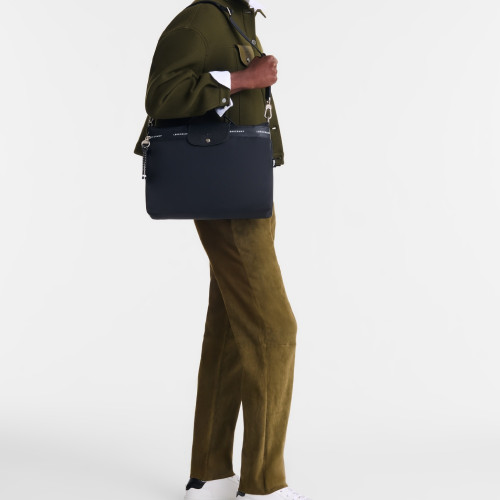 Сумка Longchamp Le Pliage Energy Briefcase Black - Canvas