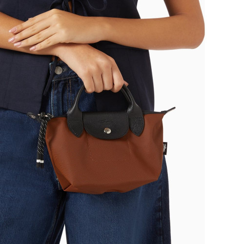 Сумка Longchamp Le Pliage Energy XS Handbag Chocolate  - Recycled canvas