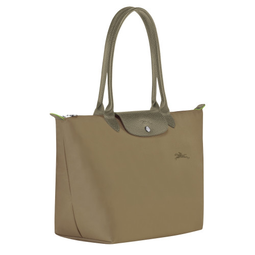 Сумка Longchamp Le Pliage Green L Tote bag Artichoke  - Recycled canvas