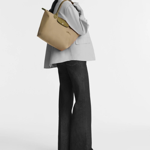 Сумка Longchamp Le Pliage Green L Tote bag Artichoke  - Recycled canvas