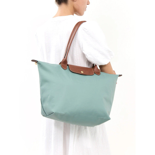 Сумка Longchamp Le Pliage Original L Tote bag  Celadon - Recycled canvas