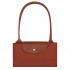 Сумка Longchamp Le Pliage Green L Tote bag Chestnut  - Recycled canvas