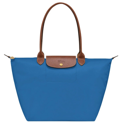 Сумка Longchamp Le Pliage Original L Tote bag  Cobalt- Recycled canvas