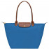 Сумка Longchamp Le Pliage Original L Tote bag  Cobalt- Recycled canvas