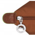 Сумка  Longchamp Le Pliage Green L Tote bag Cognac - Recycled canvas