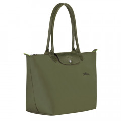 Сумка Longchamp Le Pliage Green L Tote bag Forest - Recycled canvas