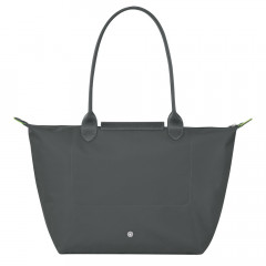 Сумка Longchamp Le Pliage Green L Tote bag Graphite - Recycled canvas