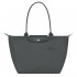 Сумка Longchamp Le Pliage Green L Tote bag Graphite - Recycled canvas