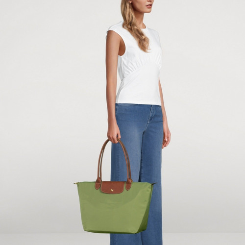 Сумка Longchamp Le Pliage Original L Tote bag  Lichen - Recycled canvas