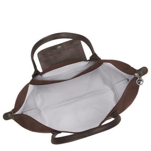 Сумка Longchamp Le Pliage Green L Tote bag Mocha- Recycled canvas