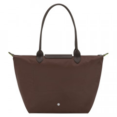 Сумка Longchamp Le Pliage Green L Tote bag Mocha- Recycled canvas