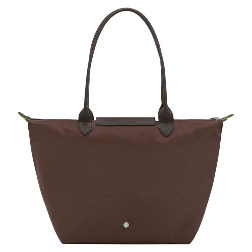 Сумка Longchamp Le Pliage Green L Tote bag Mocha- Recycled canvas