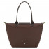 Сумка Longchamp Le Pliage Green L Tote bag Mocha- Recycled canvas