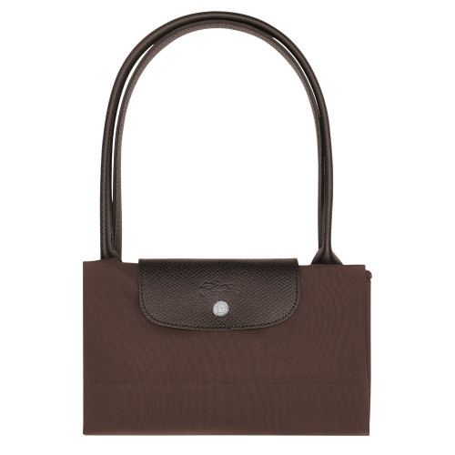 Сумка Longchamp Le Pliage Green L Tote bag Mocha- Recycled canvas