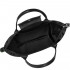 Сумка Longchamp Le Pliage Green  M Tote bag Black - Recycled canvas
