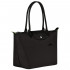Сумка Longchamp Le Pliage Green  M Tote bag Black - Recycled canvas