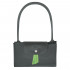Сумка Longchamp Le Pliage Green  M Tote bag Graphite - Recycled canvas