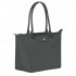 Сумка Longchamp Le Pliage Green  M Tote bag Graphite - Recycled canvas