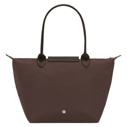 Сумка Longchamp Le Pliage Green  M Tote bag Mocha - Recycled canvas
