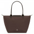 Сумка Longchamp Le Pliage Green  M Tote bag Mocha - Recycled canvas