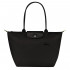 Сумка Longchamp Le Pliage Green L Tote bag Black - Recycled canvas