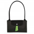 Сумка Longchamp Le Pliage Green L Tote bag Black - Recycled canvas