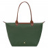 Сумка Longchamp Le Pliage Original L Tote bag British Green - Recycled canvas