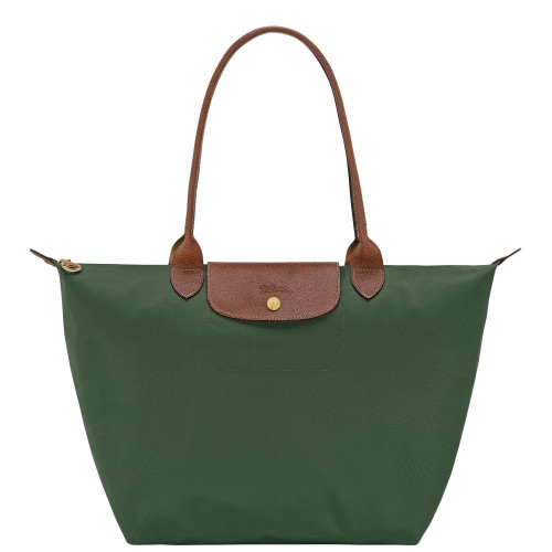 Сумка Longchamp Le Pliage Original L Tote bag British Green - Recycled canvas