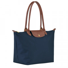 Сумка  Longchamp Le Pliage Original L Tote bag  Navy - Canvas