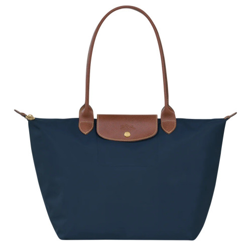 Сумка  Longchamp Le Pliage Original L Tote bag  Navy - Canvas