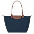 Сумка  Longchamp Le Pliage Original L Tote bag  Navy - Canvas