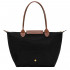 Сумка Longchamp Le Pliage Original M Tote bag Black - Recycled canvas