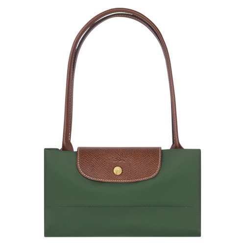 Сумка Longchamp Le Pliage Original M Tote bag British Green - Recycled canvas