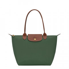 Сумка Longchamp Le Pliage Original M Tote bag British Green - Recycled canvas