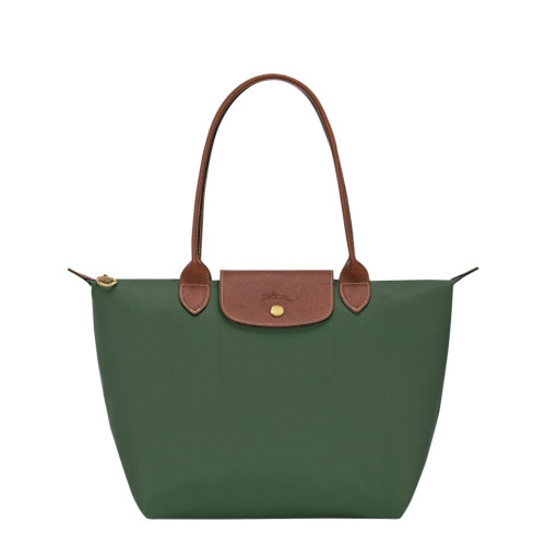 Сумка Longchamp Le Pliage Original M Tote bag British Green - Recycled canvas