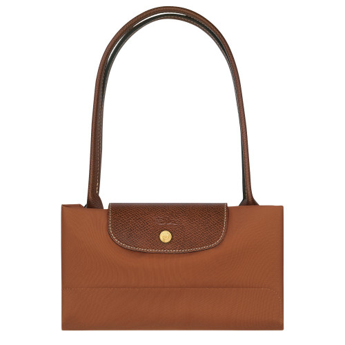 Сумка Longchamp Le Pliage Original M Tote bag Cognac - Recycled canvas