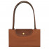 Сумка Longchamp Le Pliage Original M Tote bag Cognac - Recycled canvas