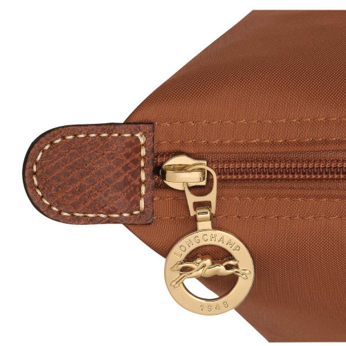 Сумка Longchamp Le Pliage Original M Tote bag Cognac - Recycled canvas