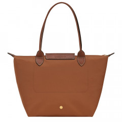 Сумка Longchamp Le Pliage Original M Tote bag Cognac - Recycled canvas