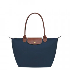 Сумка Longchamp Le Pliage Original M Tote bag Navy - Recycled canvas