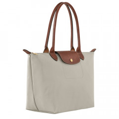 Сумка Longchamp Le Pliage Original M Tote bag Pebble - Recycled canvas
