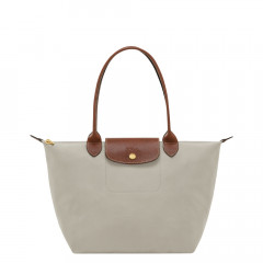 Сумка Longchamp Le Pliage Original M Tote bag Pebble - Recycled canvas