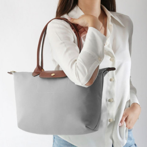 Сумка Longchamp Le Pliage Original M Tote bag Pebble - Recycled canvas
