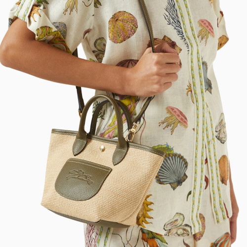 Сумка Longchamp Le Pliage Collection XS Basket bag Artichoke - Canvas